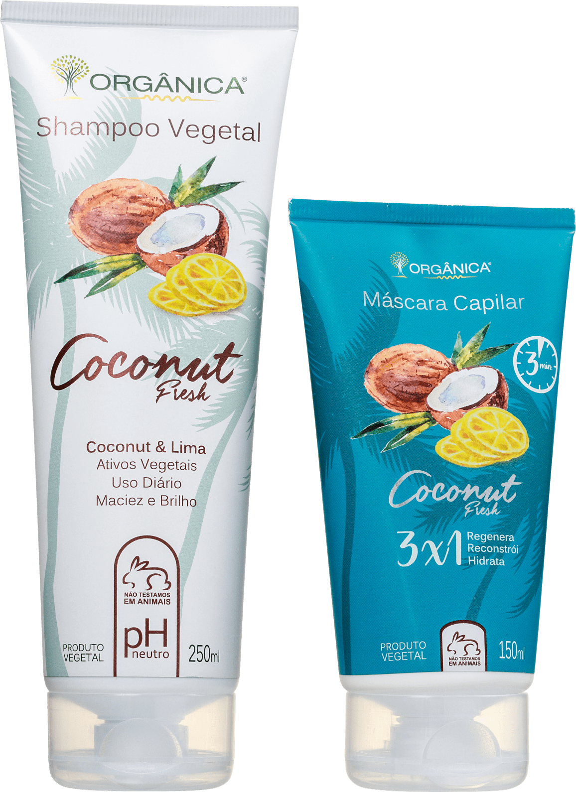 Kit Orgânica Coconut Fresh (2 Produtos)