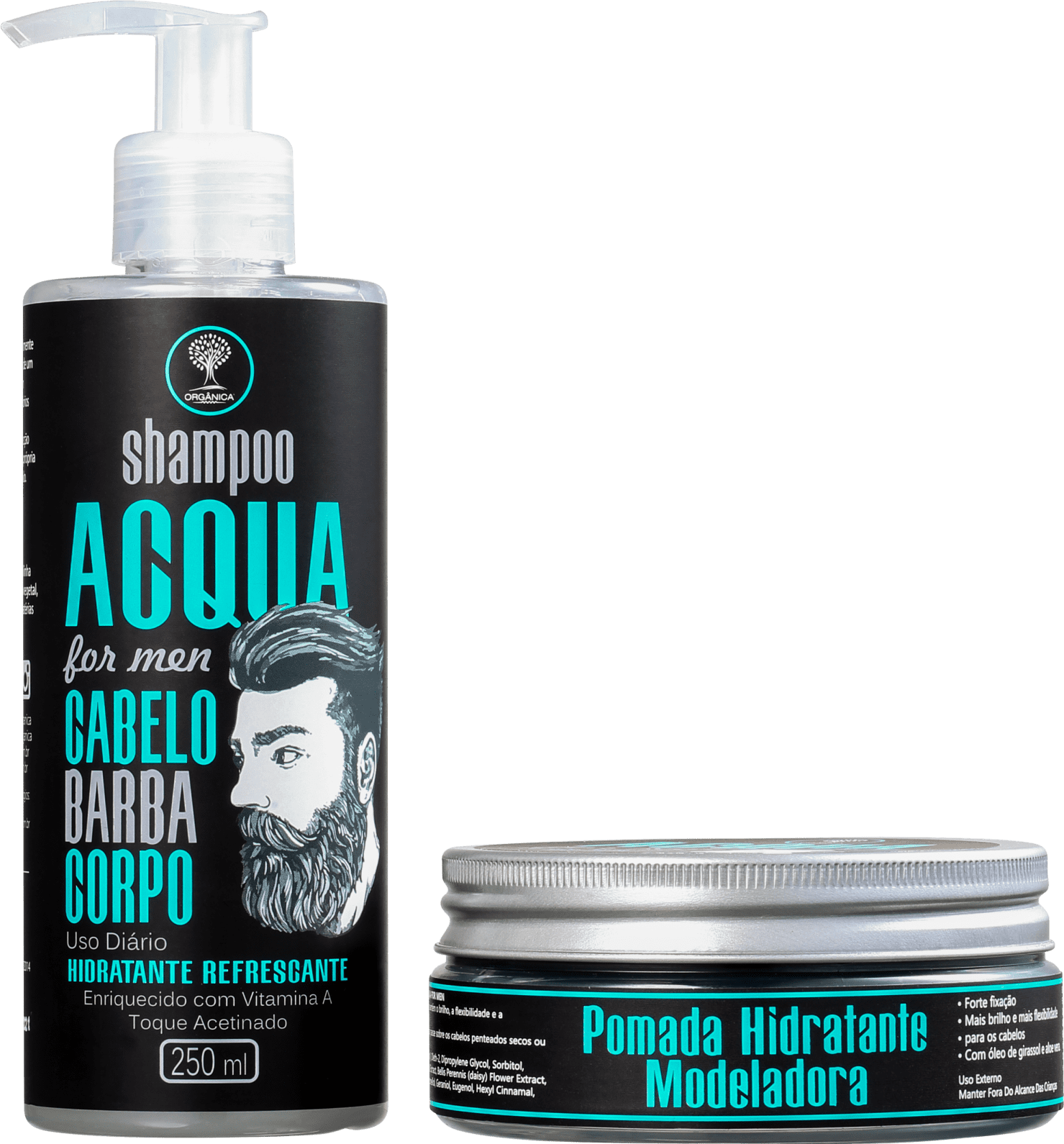 Kit Orgânica Beauty for Men (2 Produtos)