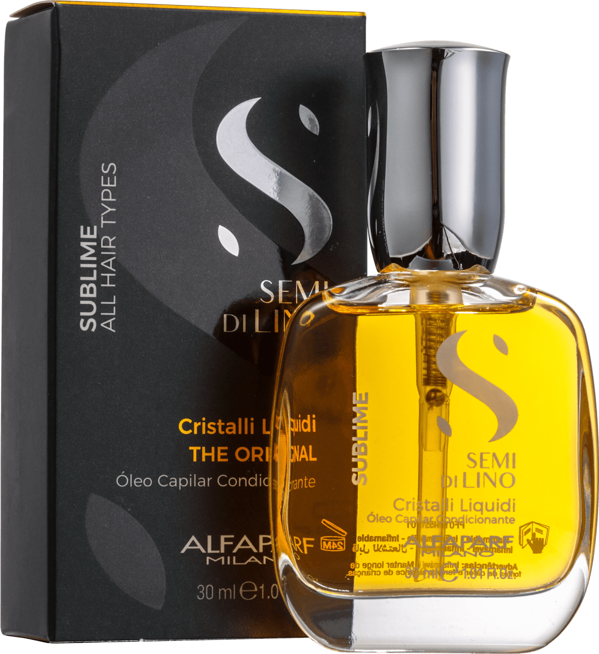 Alfaparf Semi Di Lino Sublime Cristalli Liquidi - Óleo Capilar 30ml
