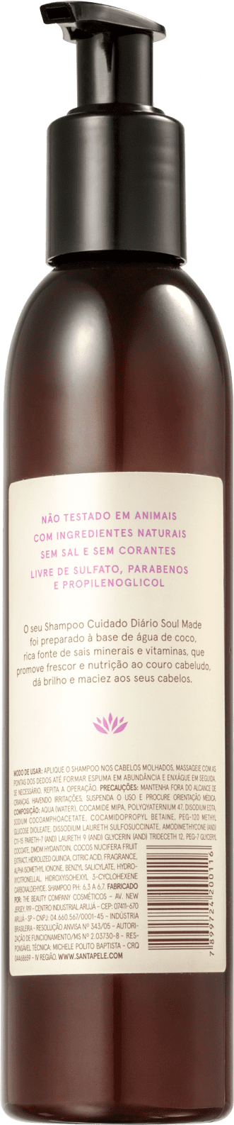 Santapele Açaí e Flor de Vitória-Régia Cuidado Diário - Shampoo 200ml