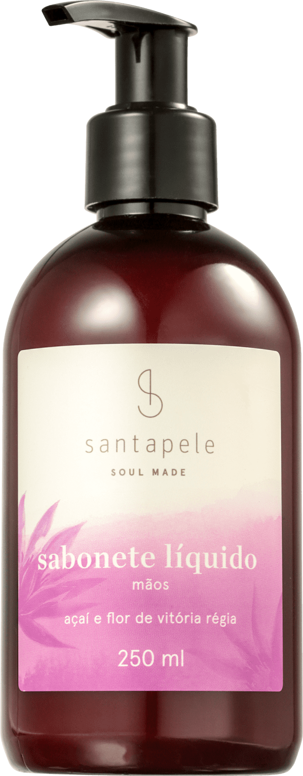 Santapele Açaí e Flor de Vitória-Régia - Sabonete Líquido 250ml
