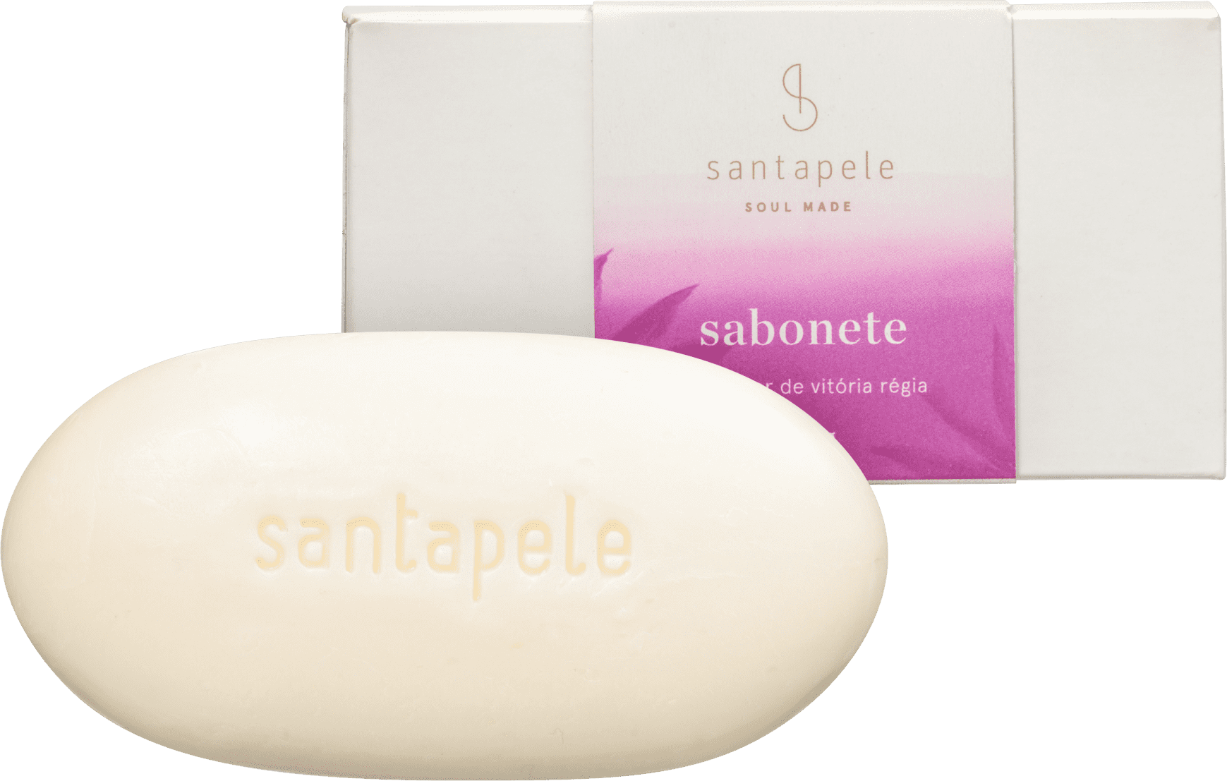 Santapele Açaí e Flor de Vitória-Régia - Sabonete em Barra 100g
