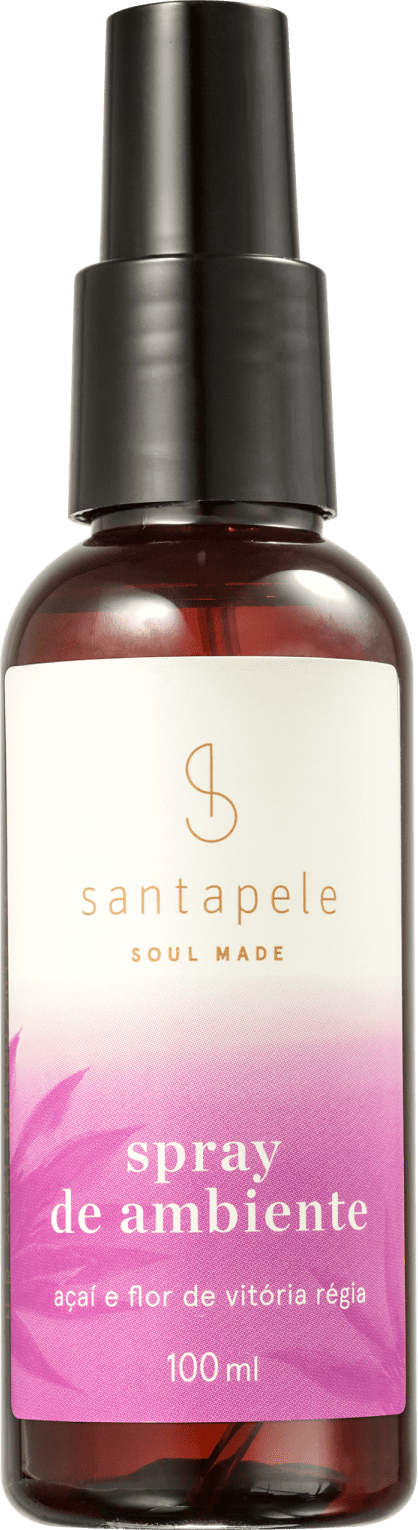 Santapele Açaí e Flor de Vitória-Régia - Aromatizador de Ambiente 100ml