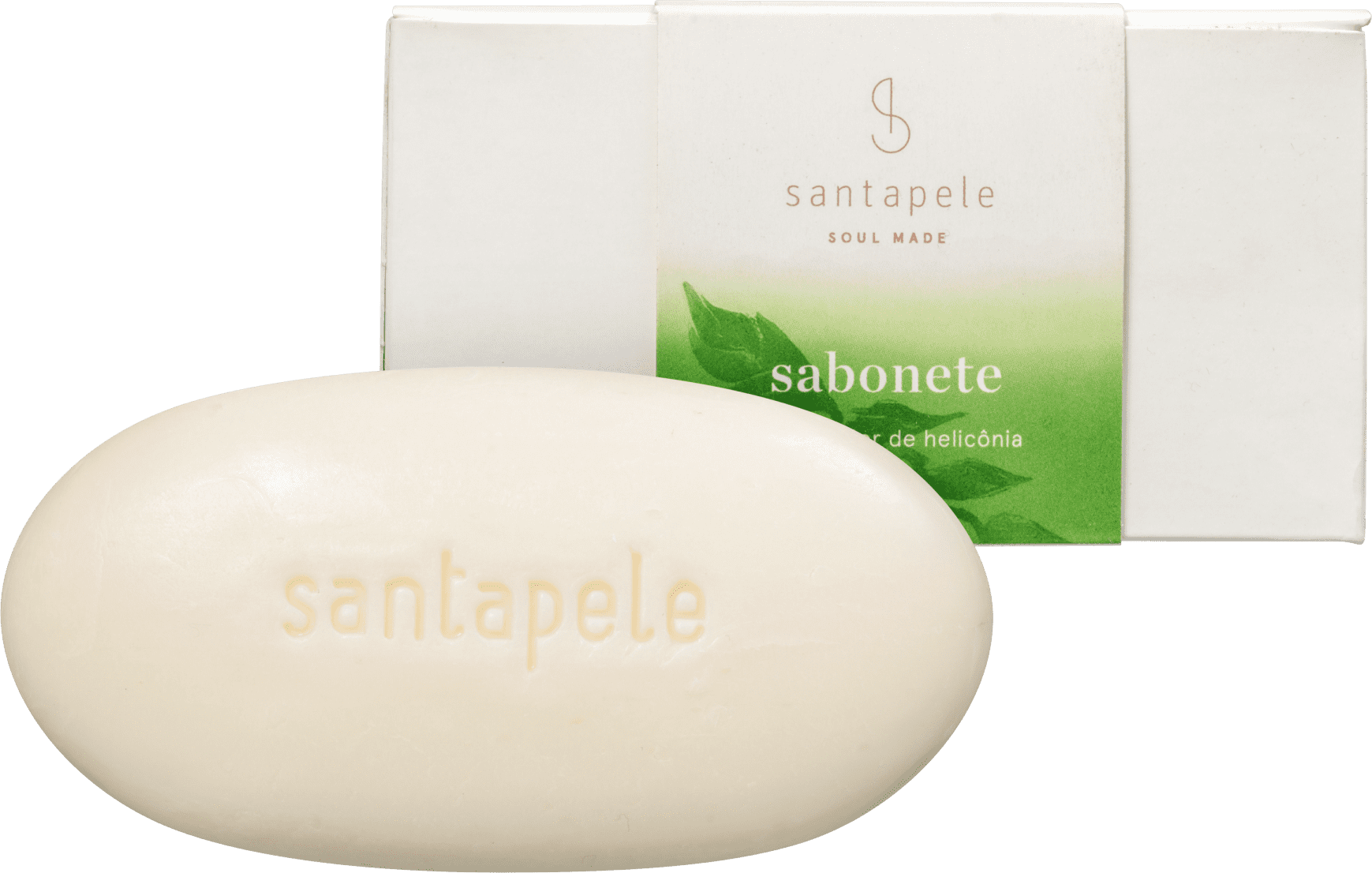 Santapele Cacau e Flor de Helicônia - Sabonete em Barra 100g
