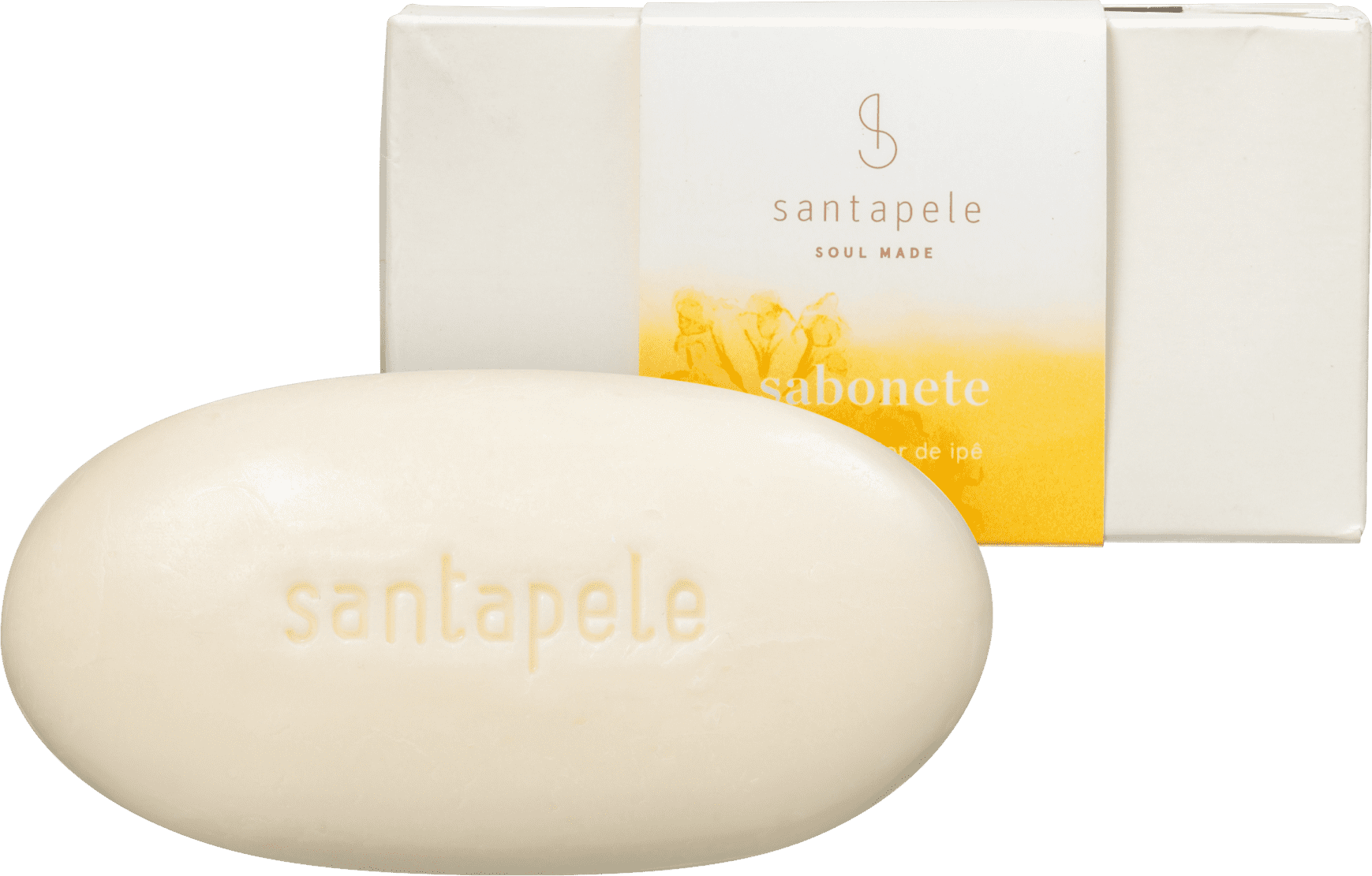 Santapele Ananás e Flor de Ipê - Sabonete em Barra 100g