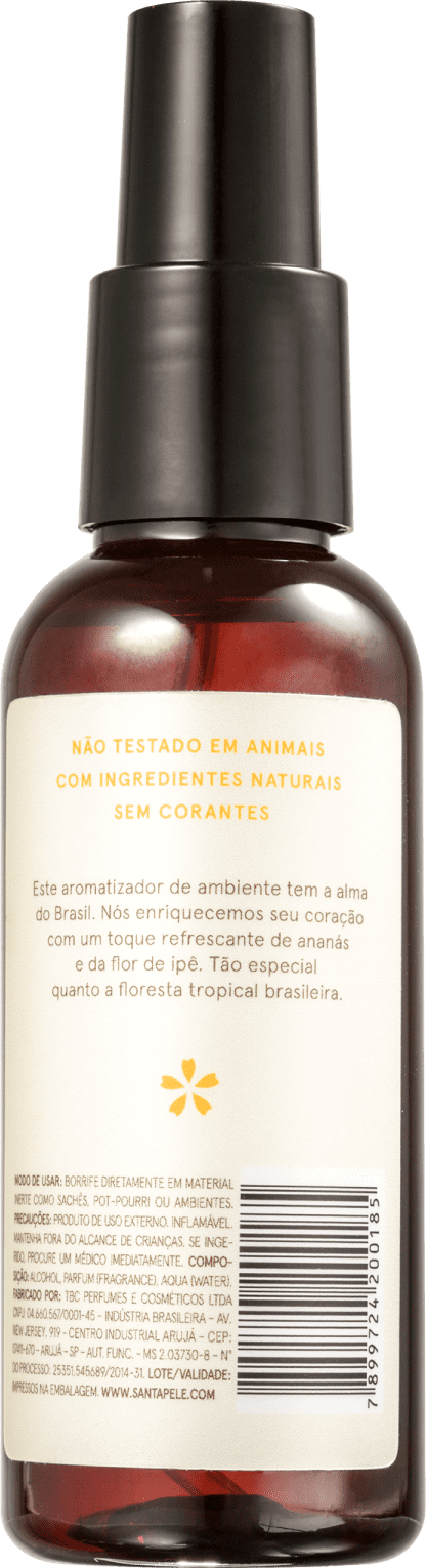 Santapele Ananás e Flor de Ipê - Aromatizador de Ambiente 100ml
