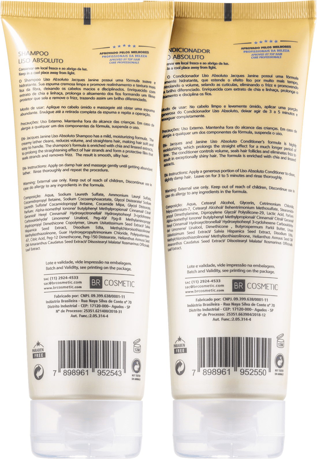 Kit Jacques Janine Liso Absoluto Duo (2 Produtos)