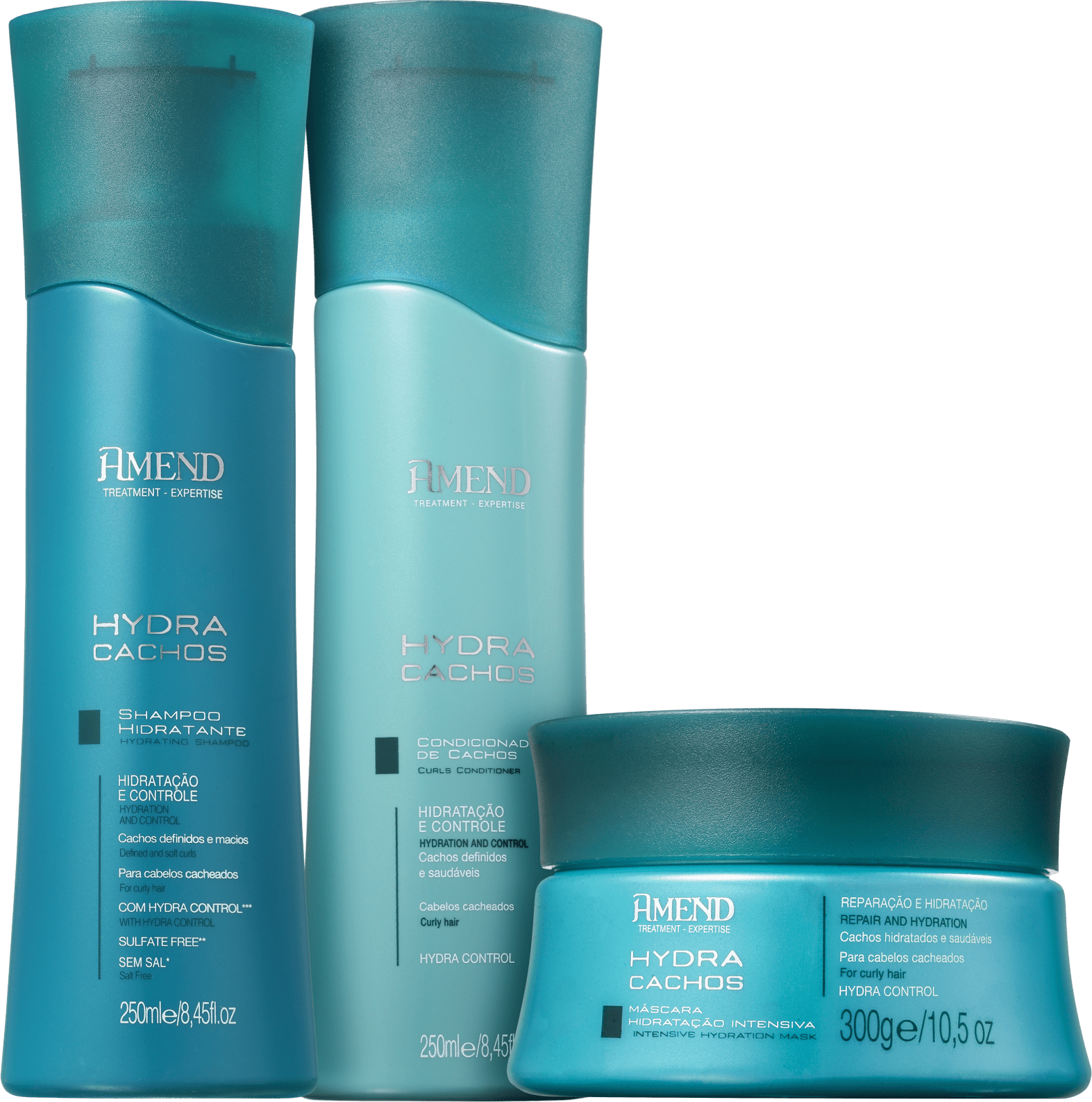 Kit Amend Hydra Cachos Trio (3 Produtos)