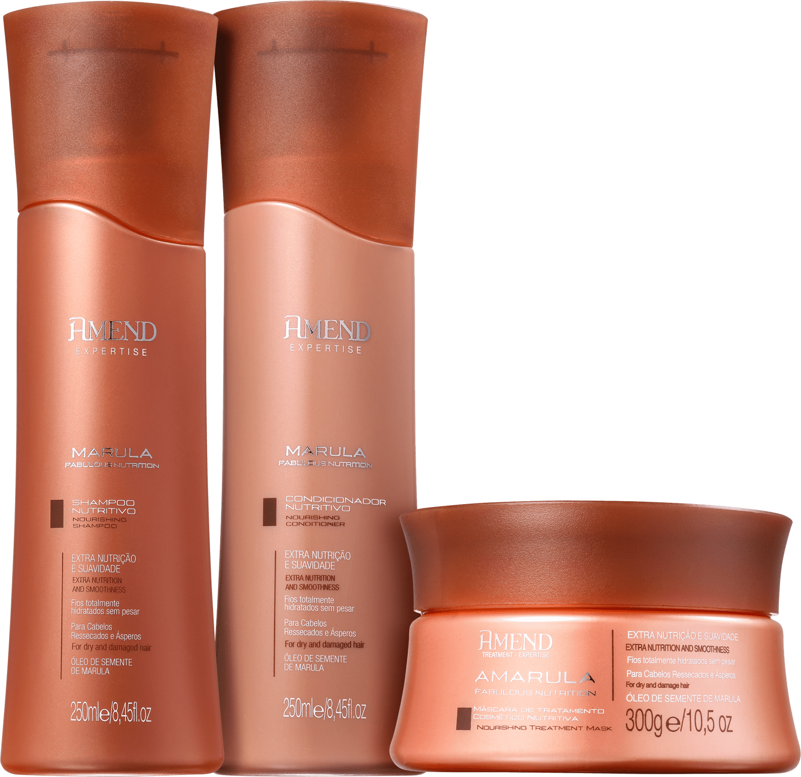 Kit Amend Marula Fabulous Nutrition Trio (3 Produtos)