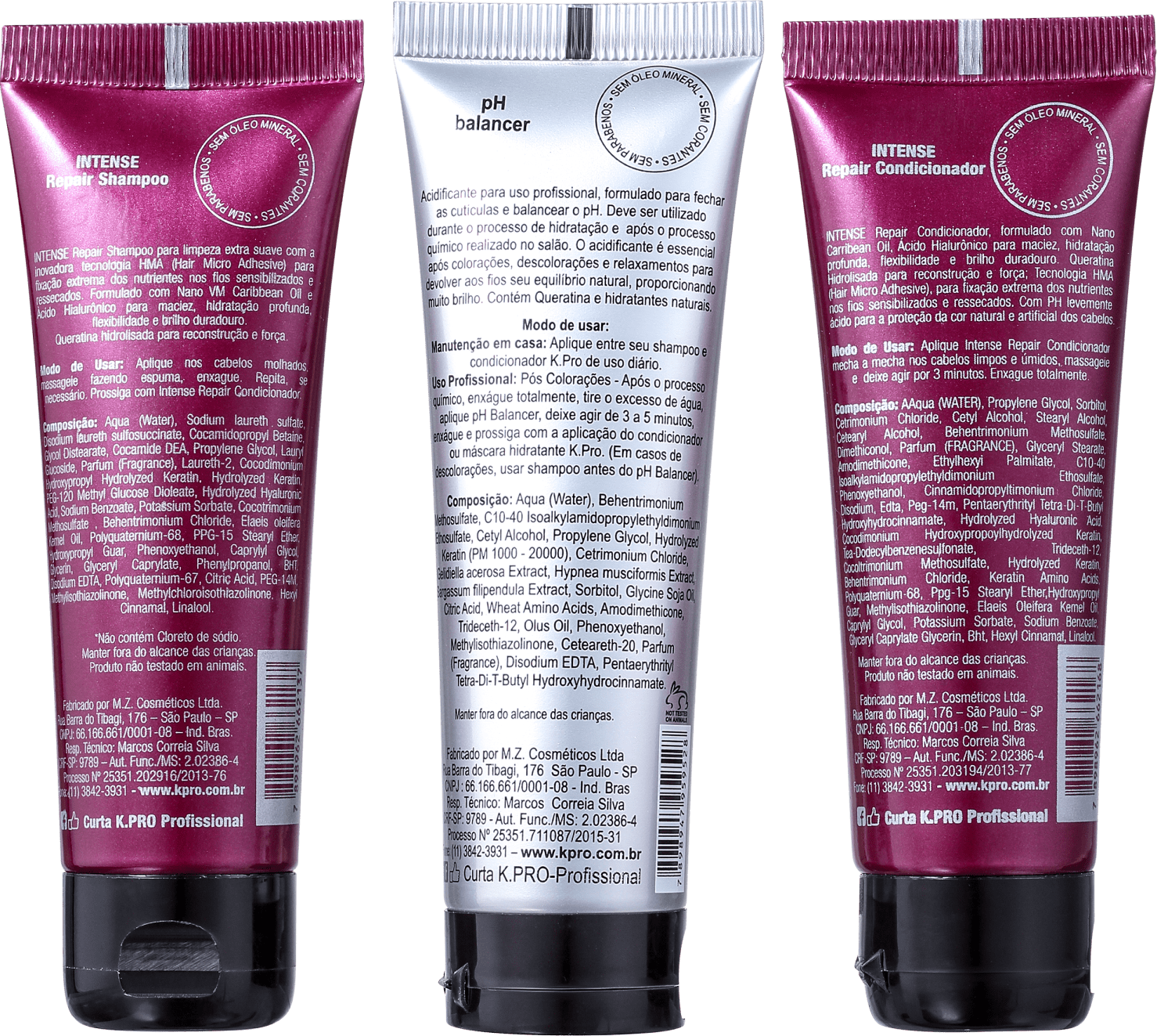 Kit K.Pro Ritual Intense Repair (3 Produtos)