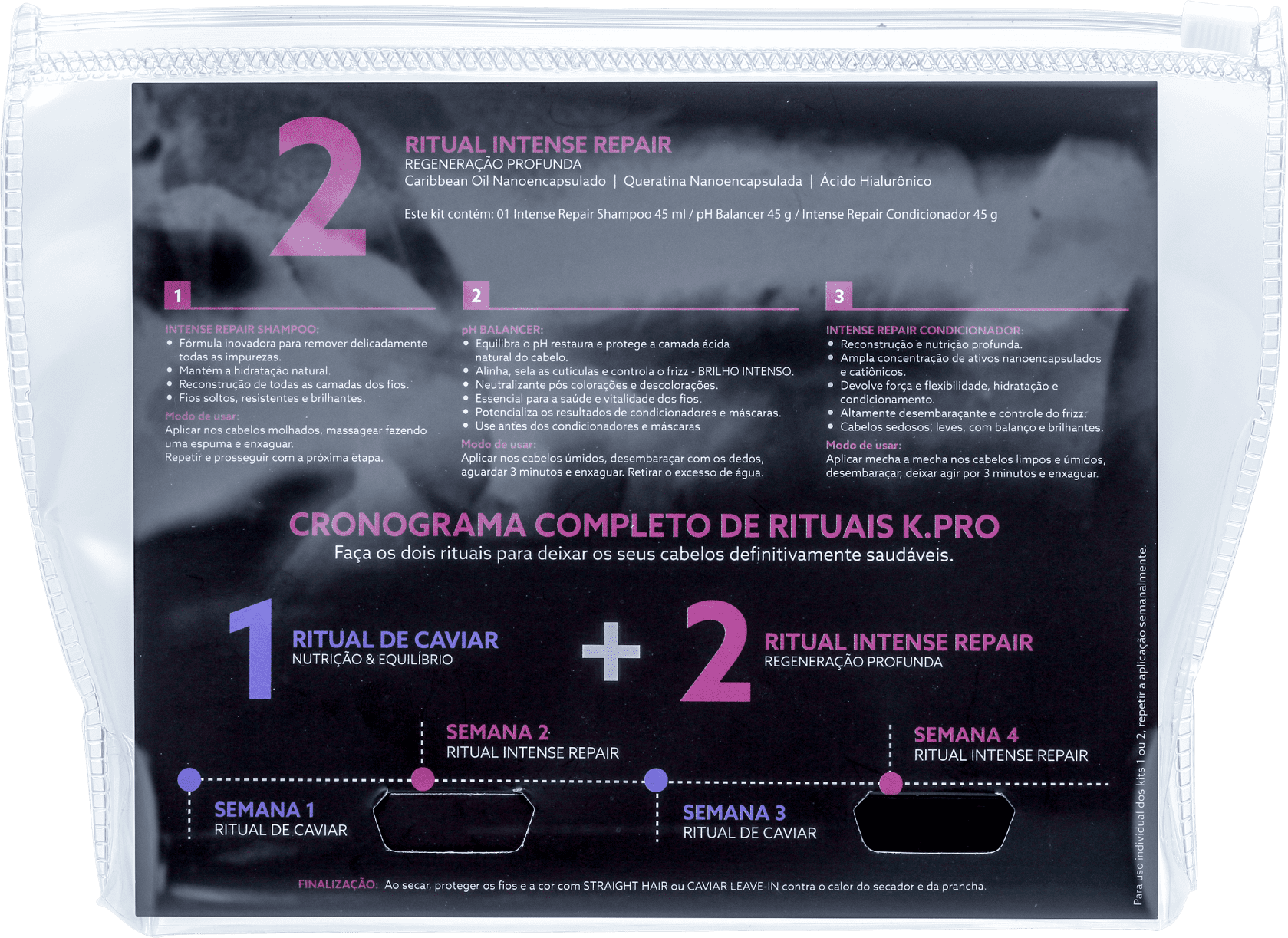 Kit K.Pro Ritual Intense Repair (3 Produtos)