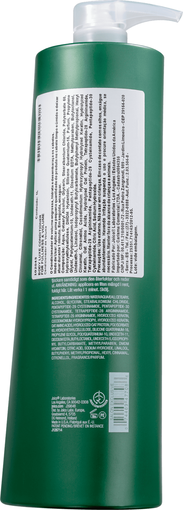 Joico Body Luxe Volumizing - Condicionador 1000ml