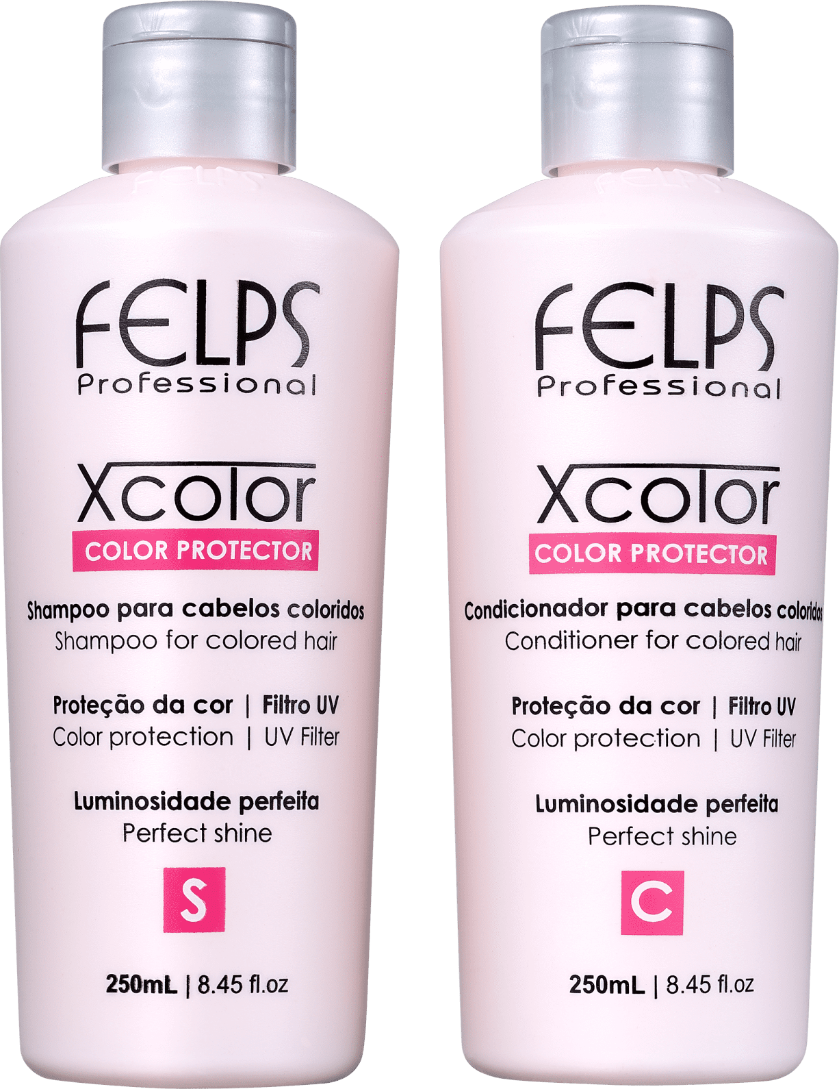 Kit Felps Profissional XColor Proteção da Cor Duo (2 Produtos)