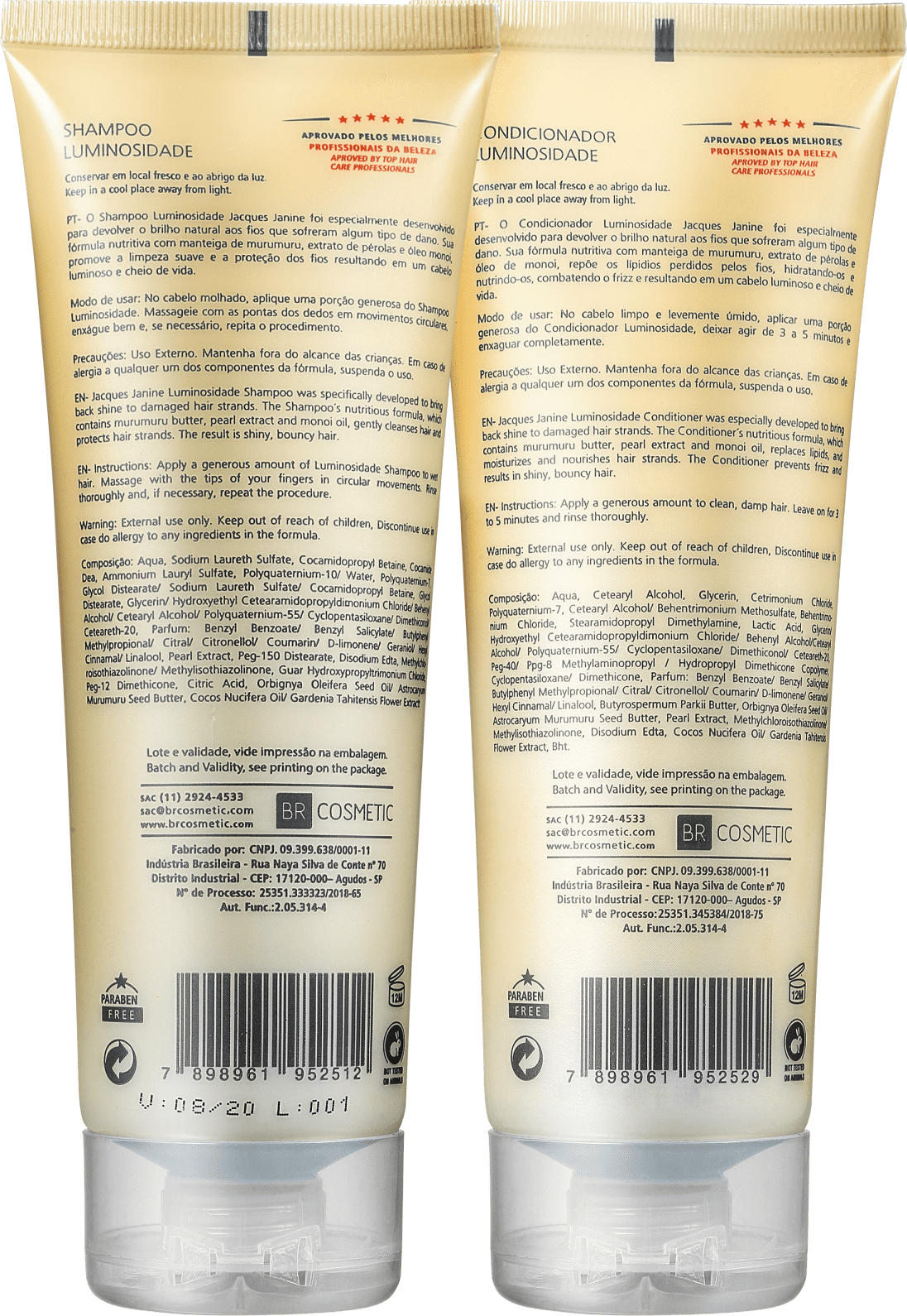 Kit Jacques Janine Professionnel Luminosidade Duo (2 Produtos)