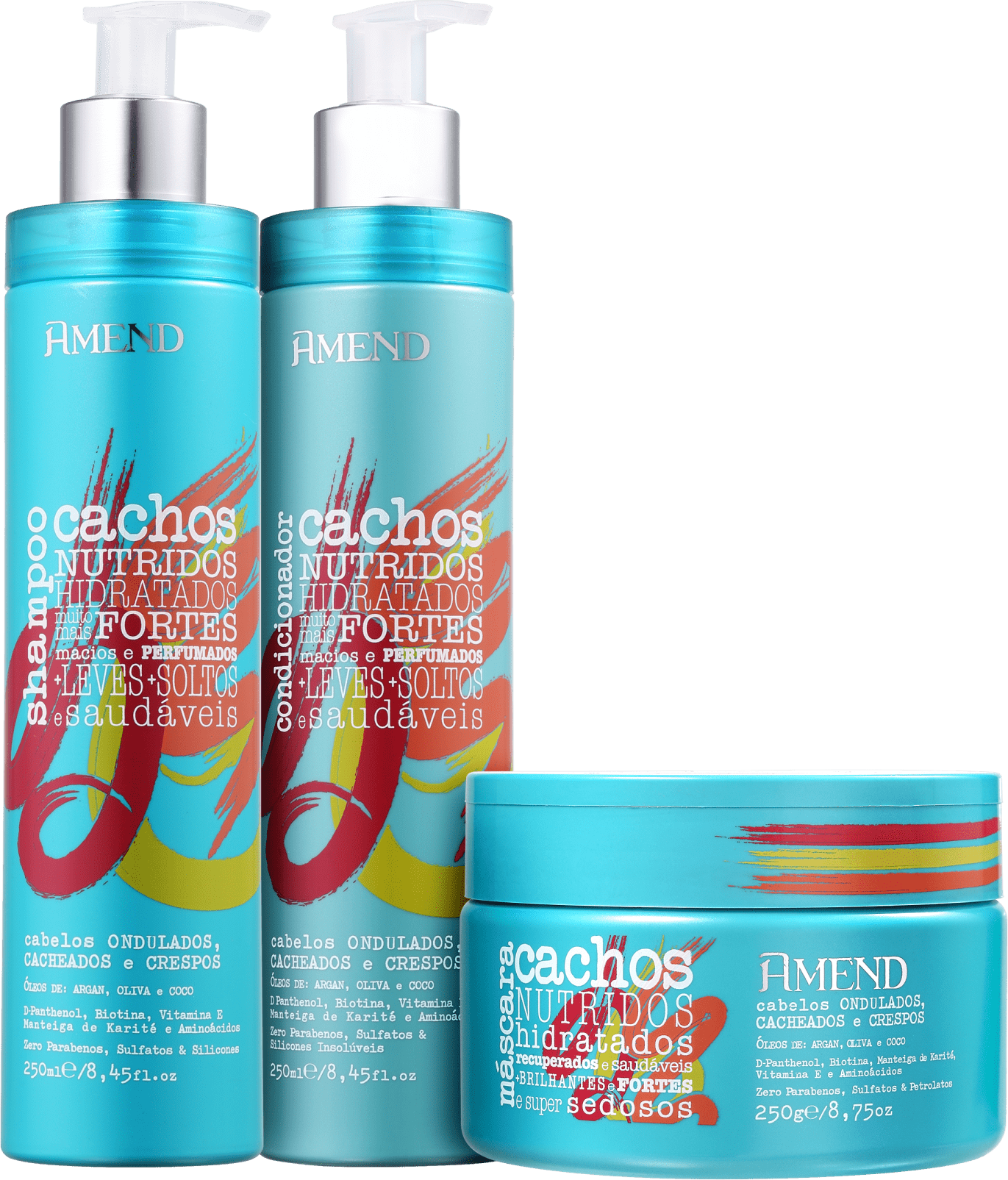 Kit Amend Cachos Trio (3 Produtos)