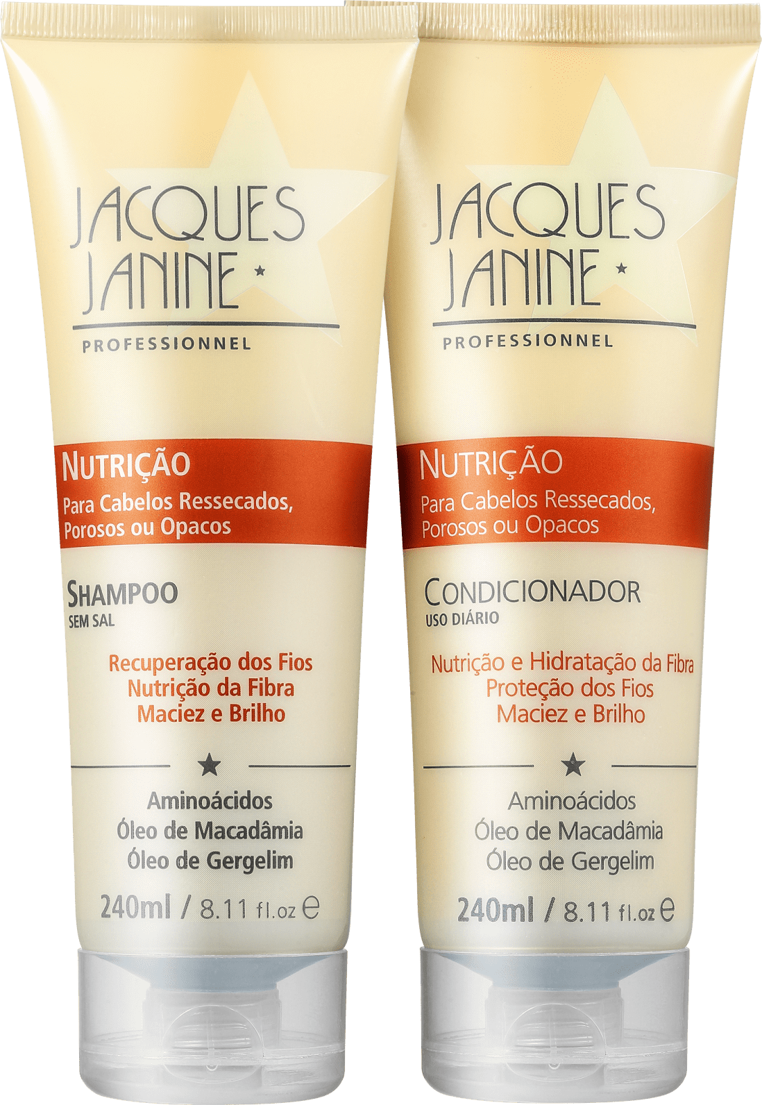 Kit Jacques Janine Professionnel Nutrição Duo (2 Produtos)