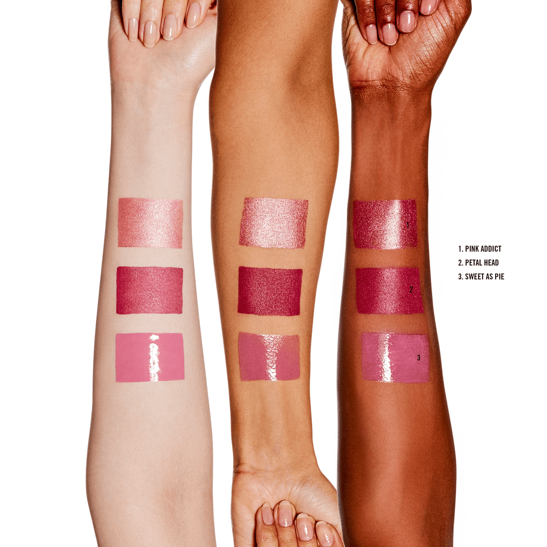 Kit M·A·C Lip Trio Pink (3 Produtos)
