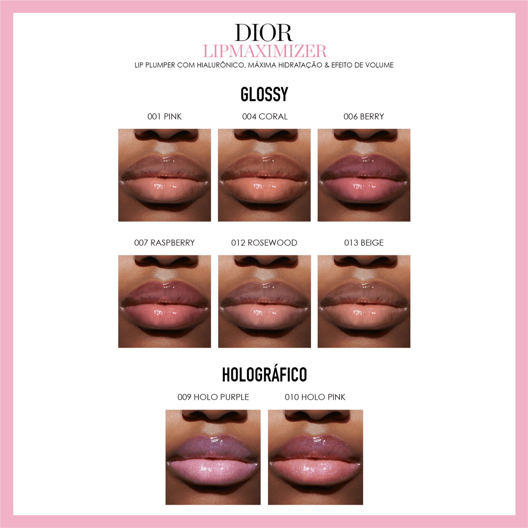 Dior Addict Lip Maximizer 010 Holo Pink - Gloss Labial 6ml