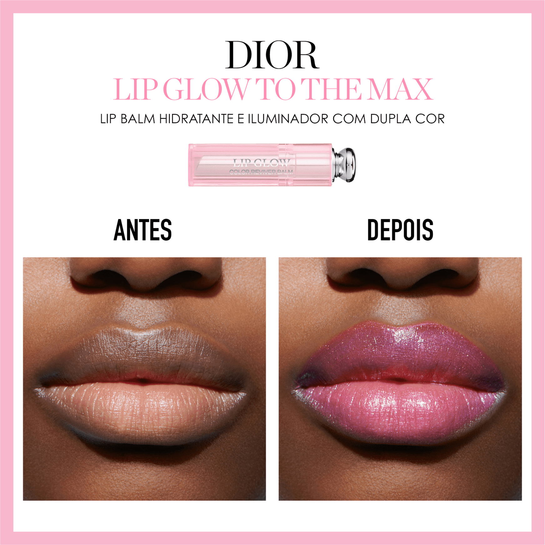 Dior Lip Glow To the Max 207 Raspberry - Bálsamo labial 4g