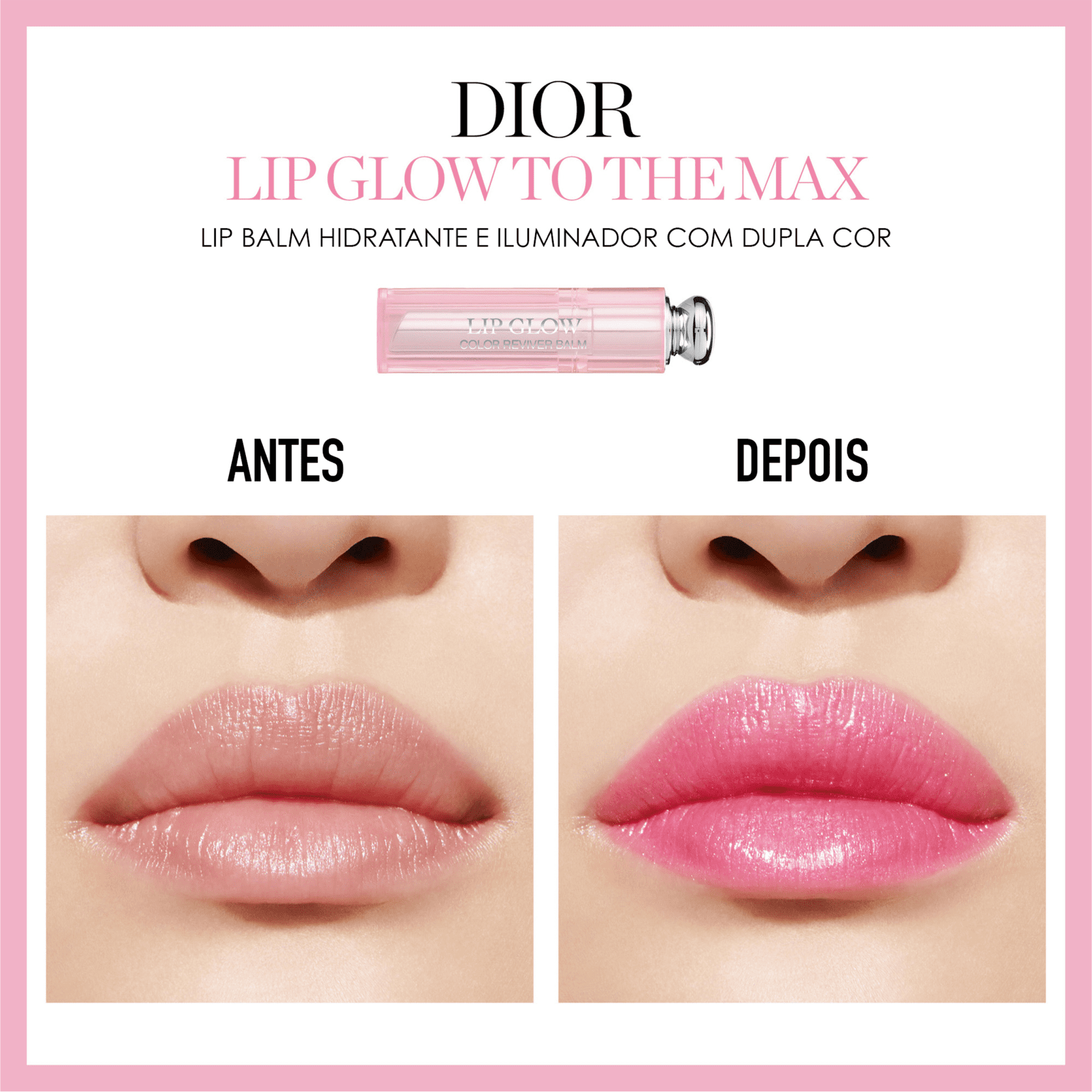 Dior Lip Glow To the Max 207 Raspberry - Bálsamo labial 4g