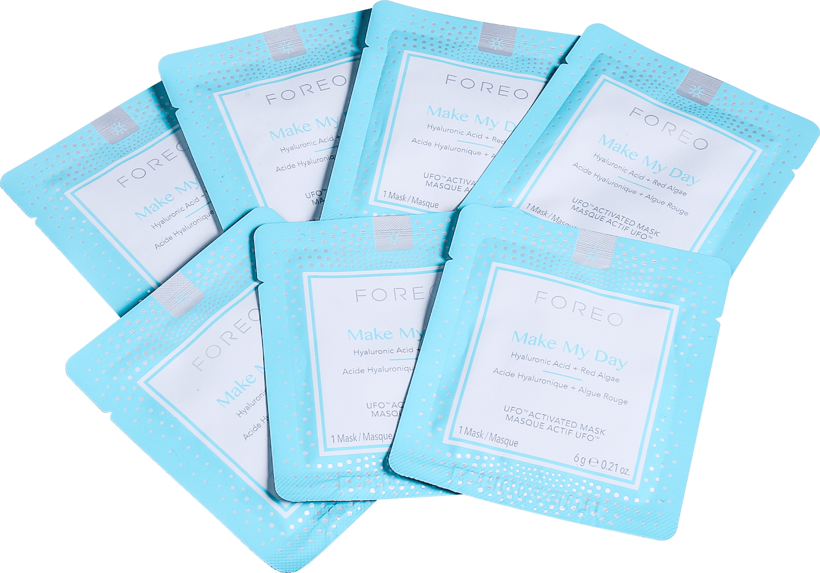 FOREO Make My Day - Máscaras Faciais 7x6g