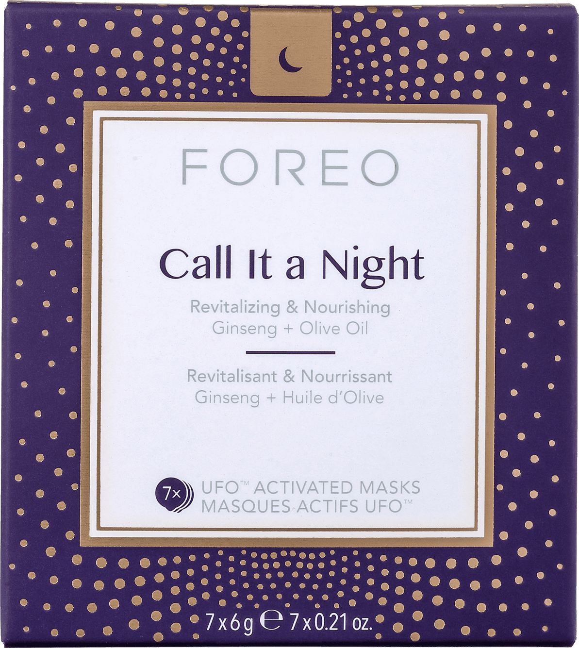FOREO Call It A Night - Máscaras Noturnas 7x6g