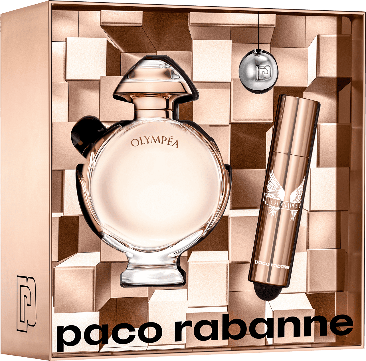 Conjunto Olympéa Double Paco Rabanne Feminino - Eau de Parfum 50ml + Travel Size 10ml