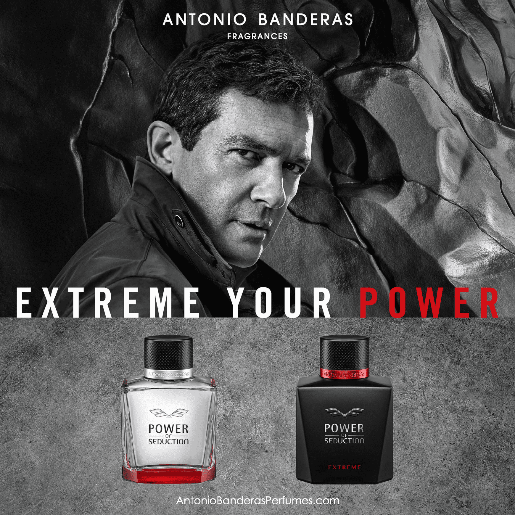 Power of Seduction Extreme Antonio Banderas Eau de Toilette - Perfume Masculino 100ml