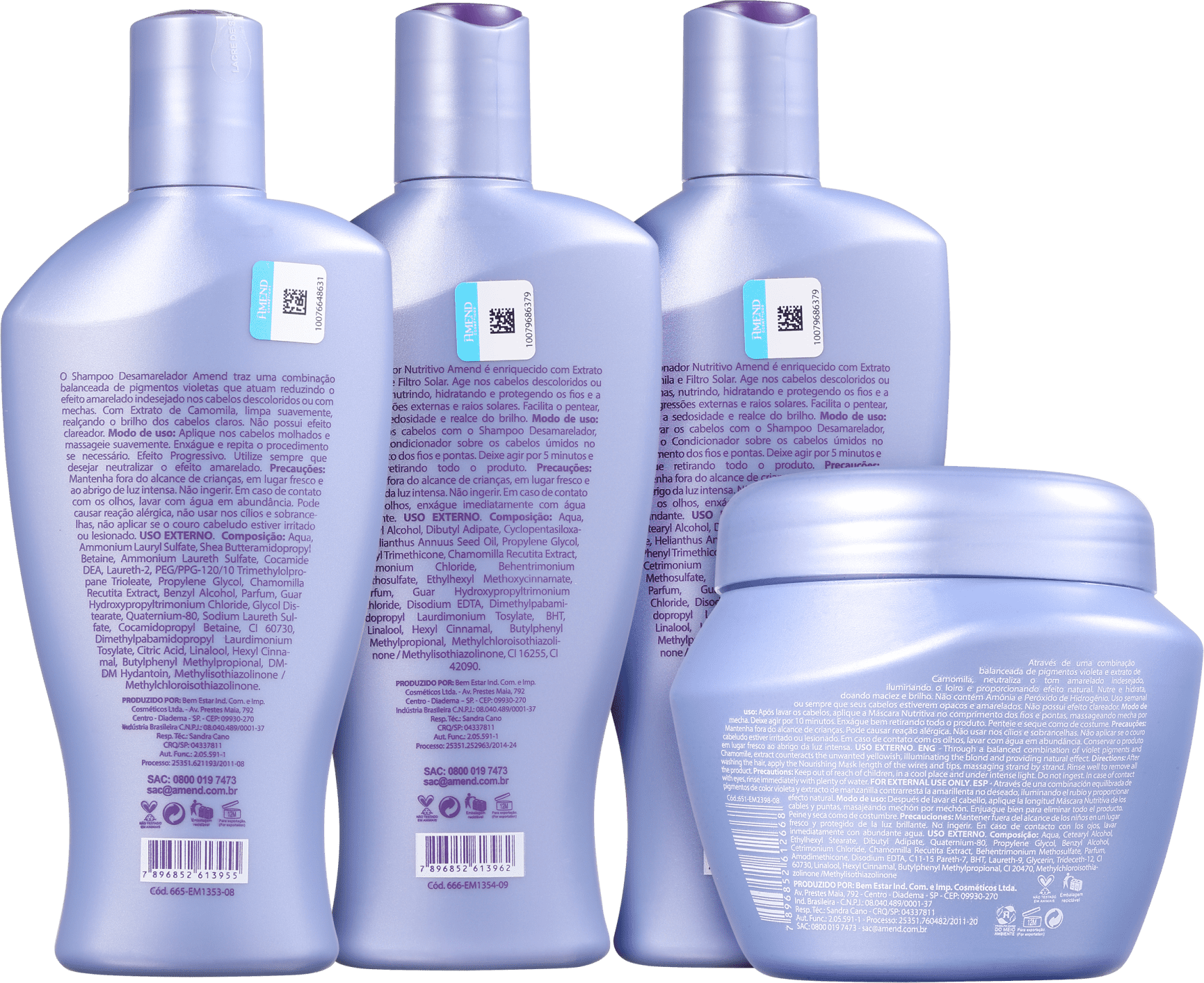 Kit Amend Loiros Full (4 Produtos)