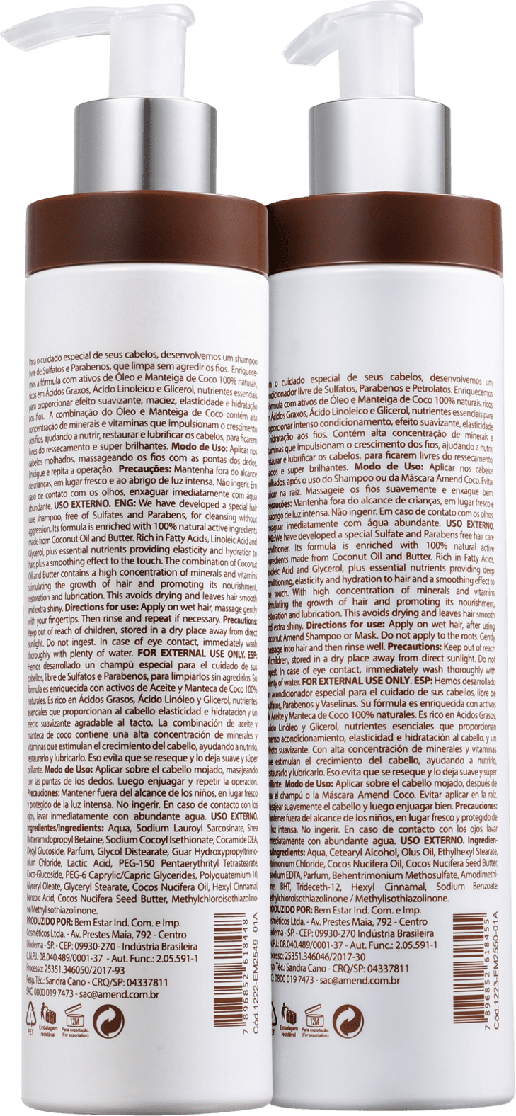 Kit Amend Coco Duo (2 Produtos)
