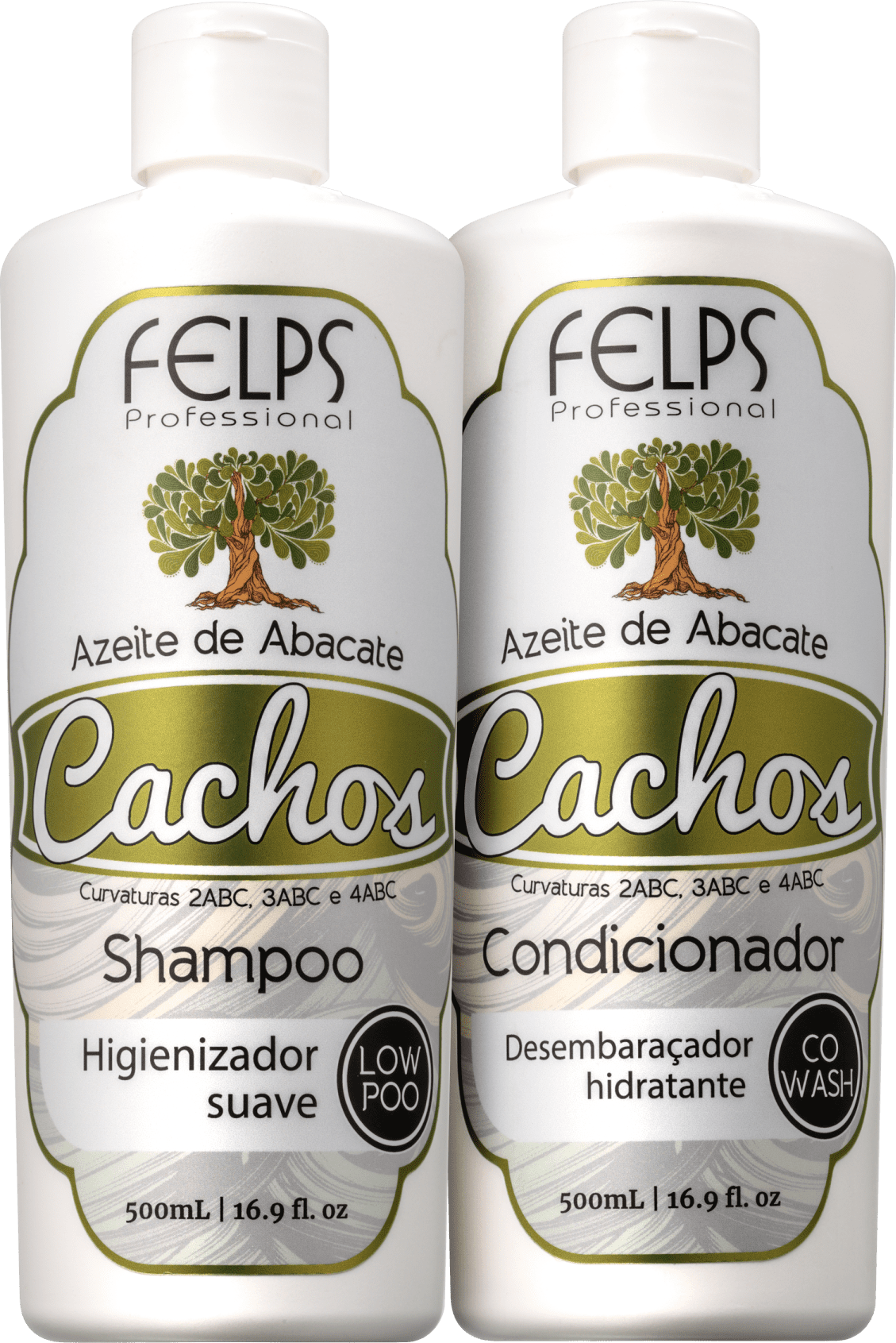 Kit Felps Profissional Cachos Azeite de Abacate Duo (2 Produtos)