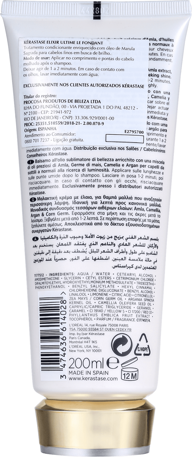 Kérastase Elixir Ultime Le Fondant - Condicionador 200ml