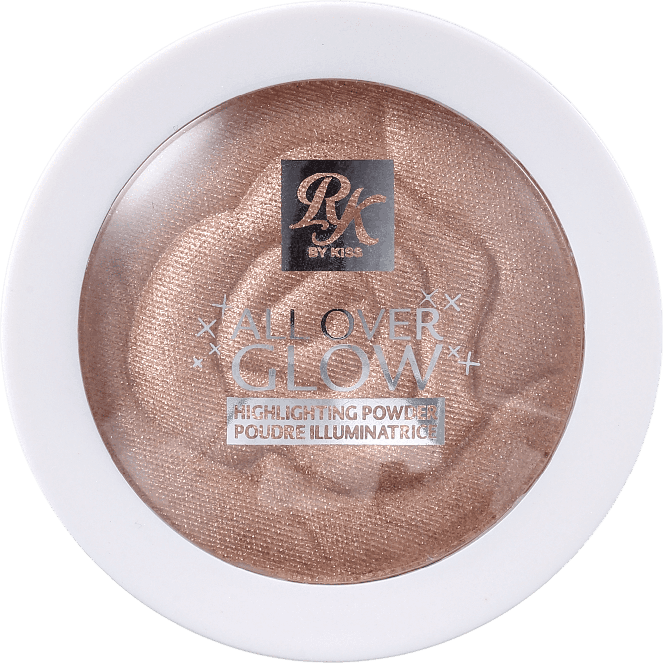 Kiss New York Ruby Kisses All Over Glow Golden Glow - Pó Iluminador 4g