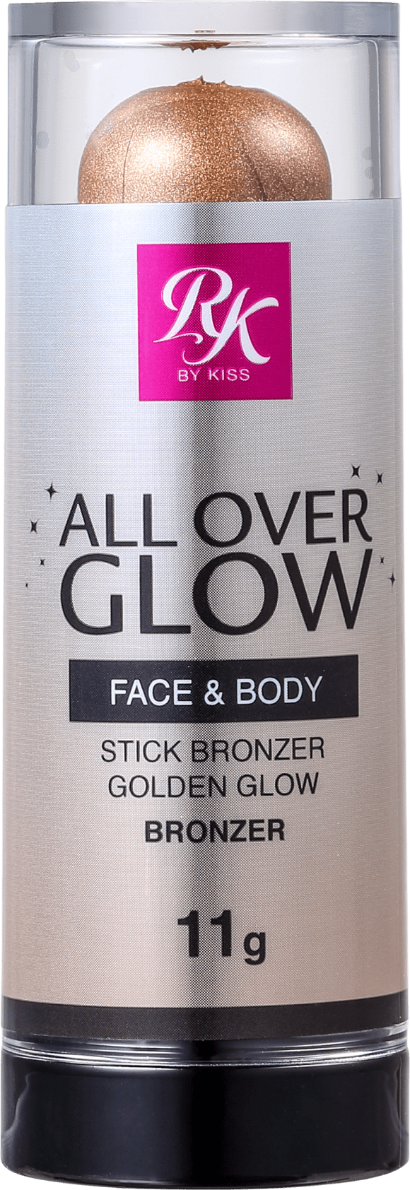 Kiss New York Ruby Kisses All Over Glow Golden Glow - Bronzer Luminoso 11g