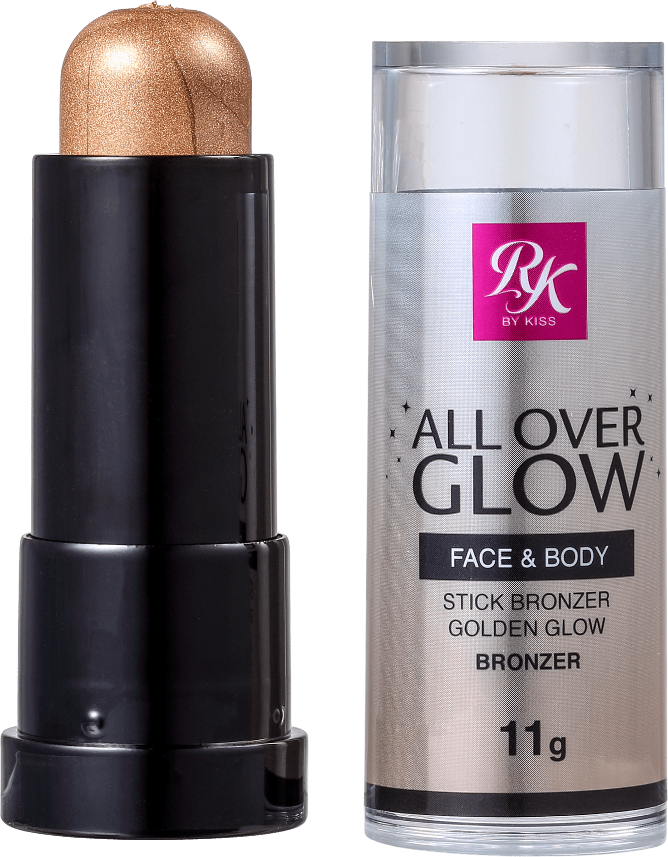 Kiss New York Ruby Kisses All Over Glow Golden Glow - Bronzer Luminoso 11g