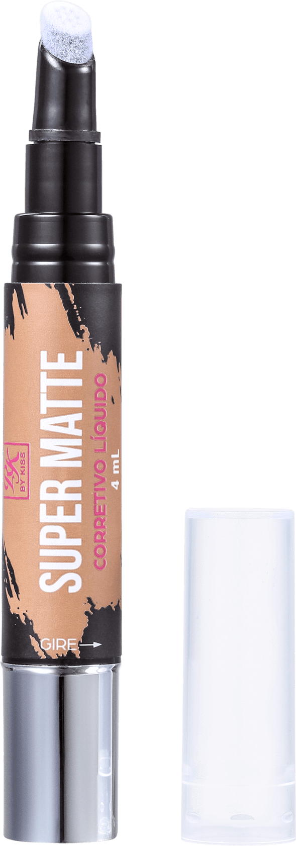 Kiss New York Ruby Kisses Super Matte Trufa - Corretivo Líquido 4ml