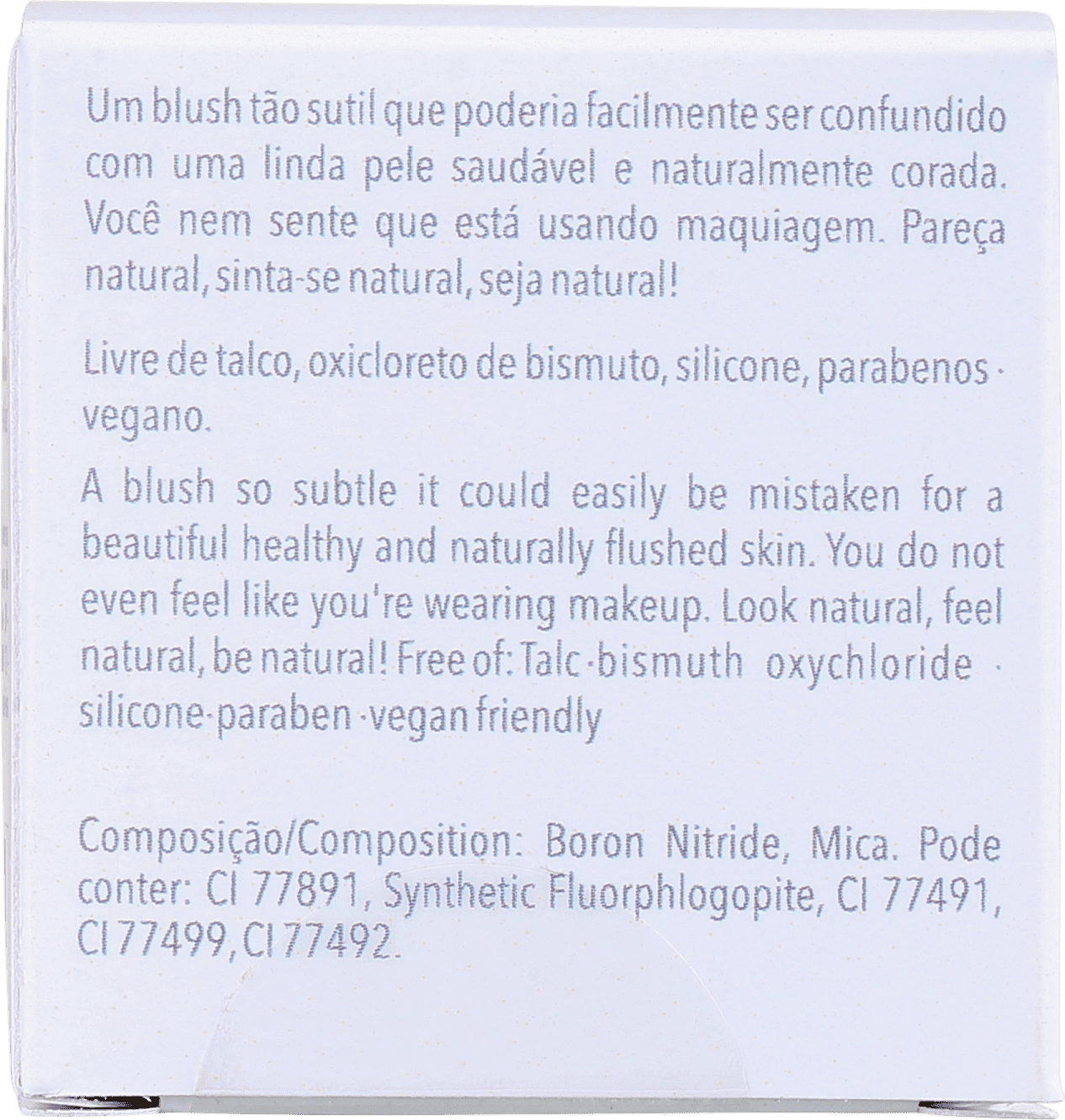 Elemento Mineral Baby Pink - Blush Mineral Matte 3g