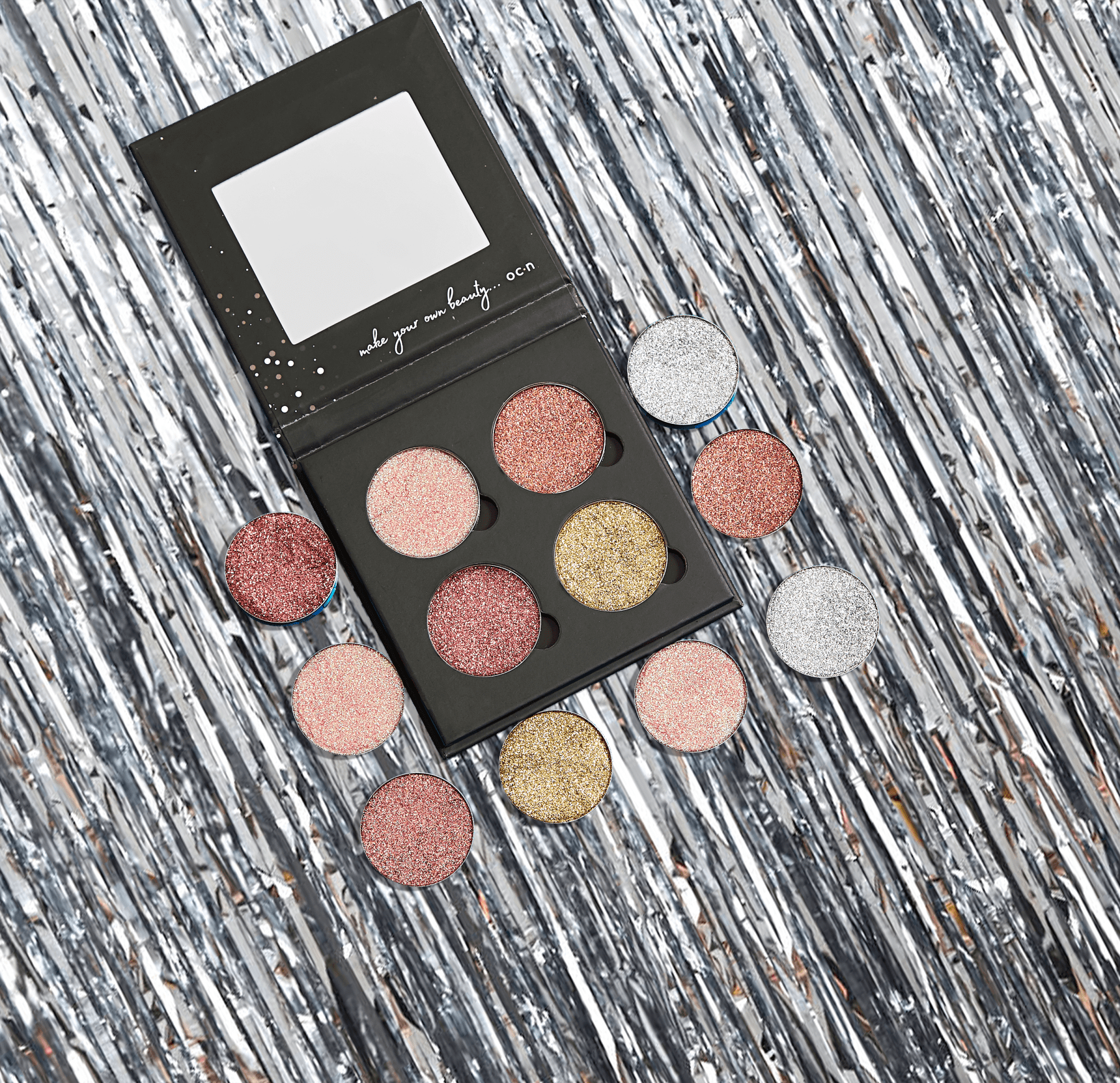 Océane Glitter Series Prata - Sombra Cintilante 2g