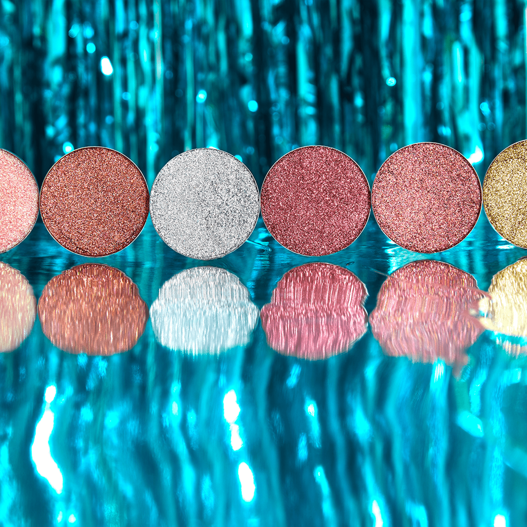 Océane Glitter Series Dourada - Sombra Cintilante 2g