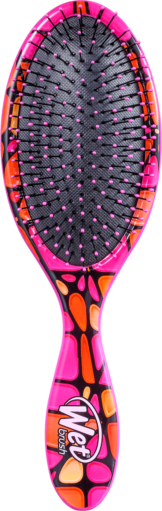 Wet Brush Pro Original Detanger Vitral Rosa - Escova de Cabelo