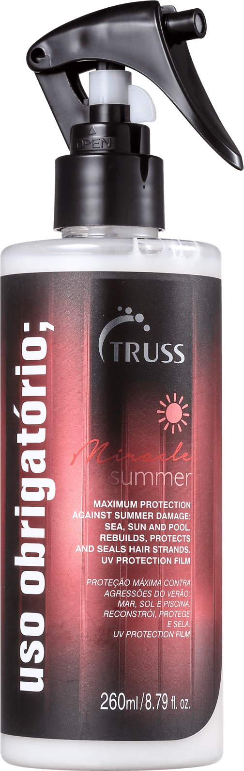 Truss Miracle Summer Uso Obrigatório - Tratamento Reconstrutor 260ml