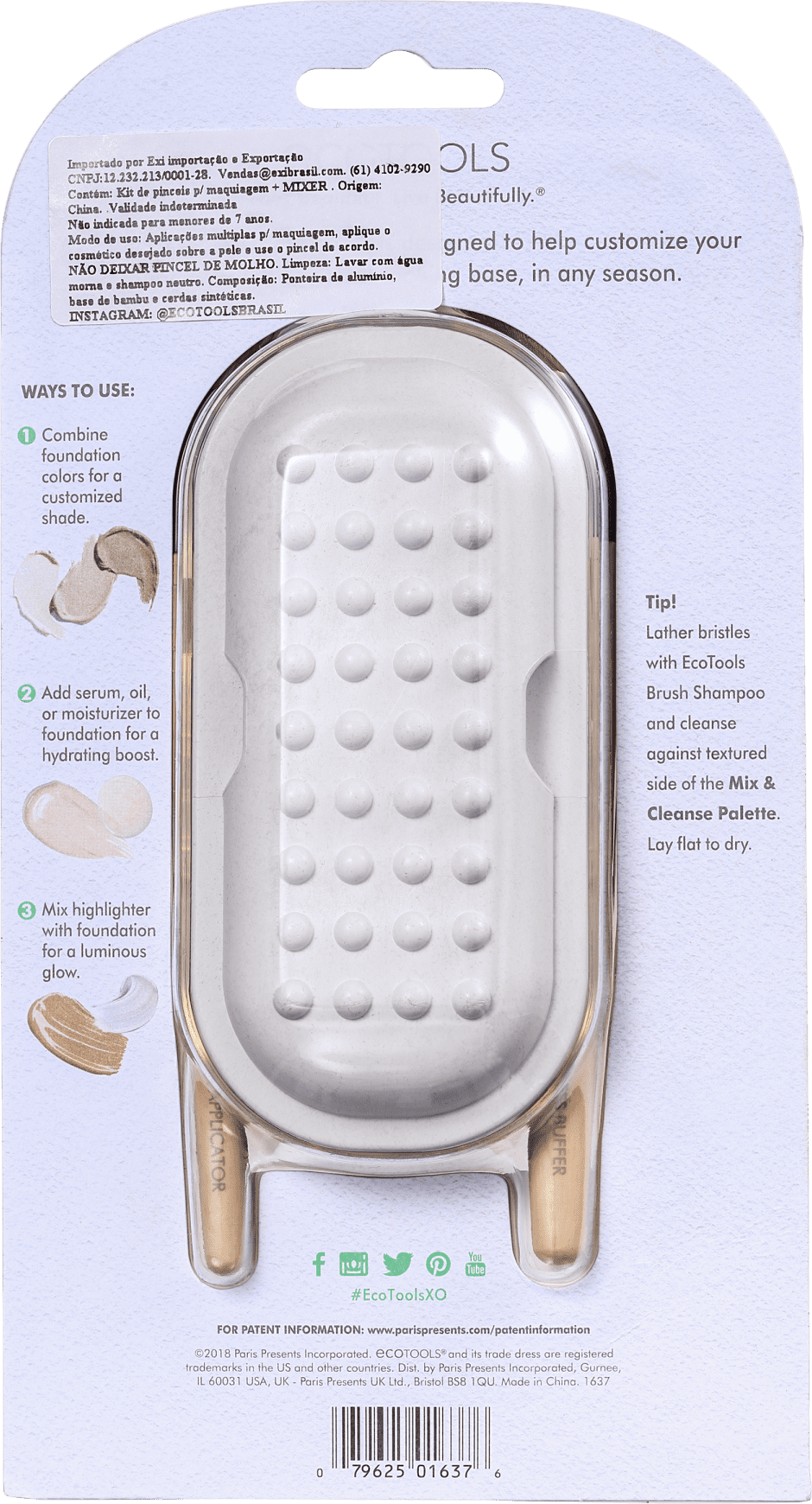 Kit de Pincéis Custom Match (3 Produtos)