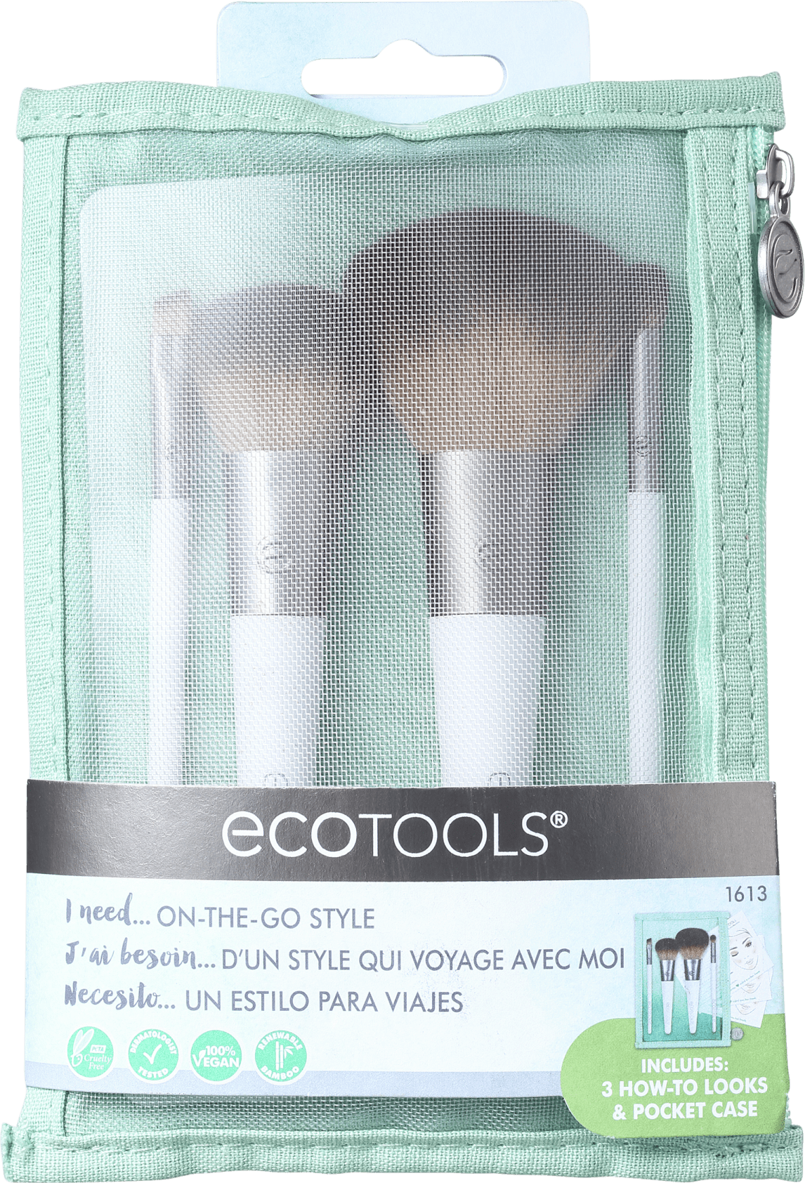 Kit de Pincéis Ecotools On the Go Style (4 Produtos)