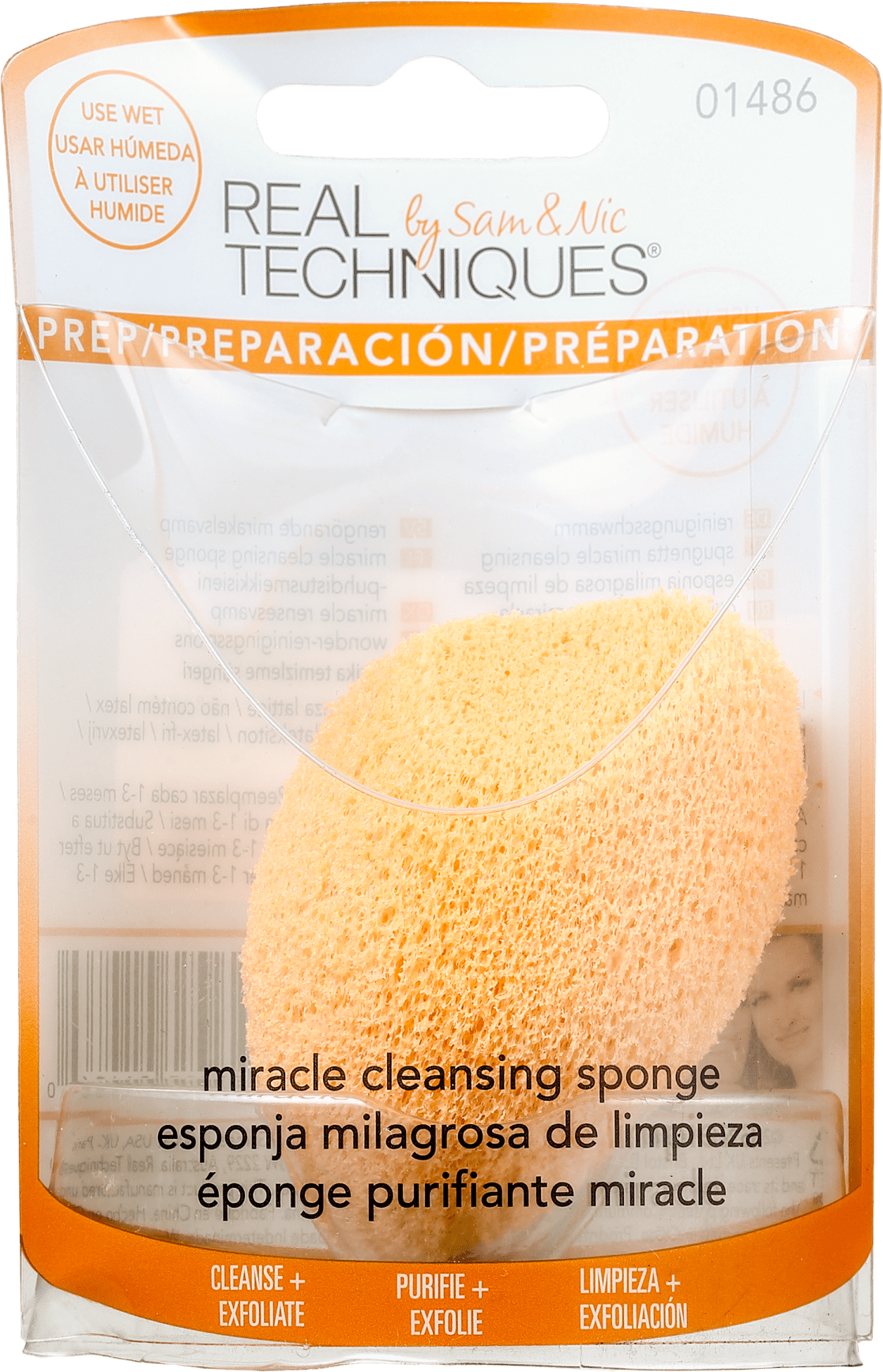 Real Techniques Miracle Cleansing - Esponja Facial (1 Unidade)