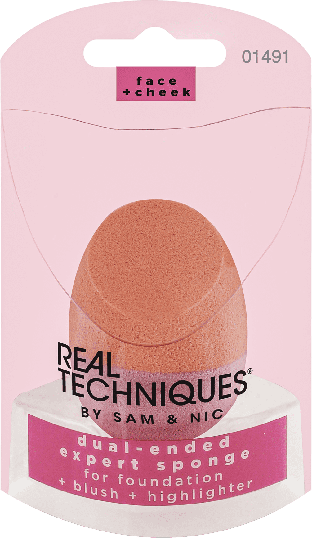 Real Techniques Dual Ended Expert - Esponja para Maquiagem