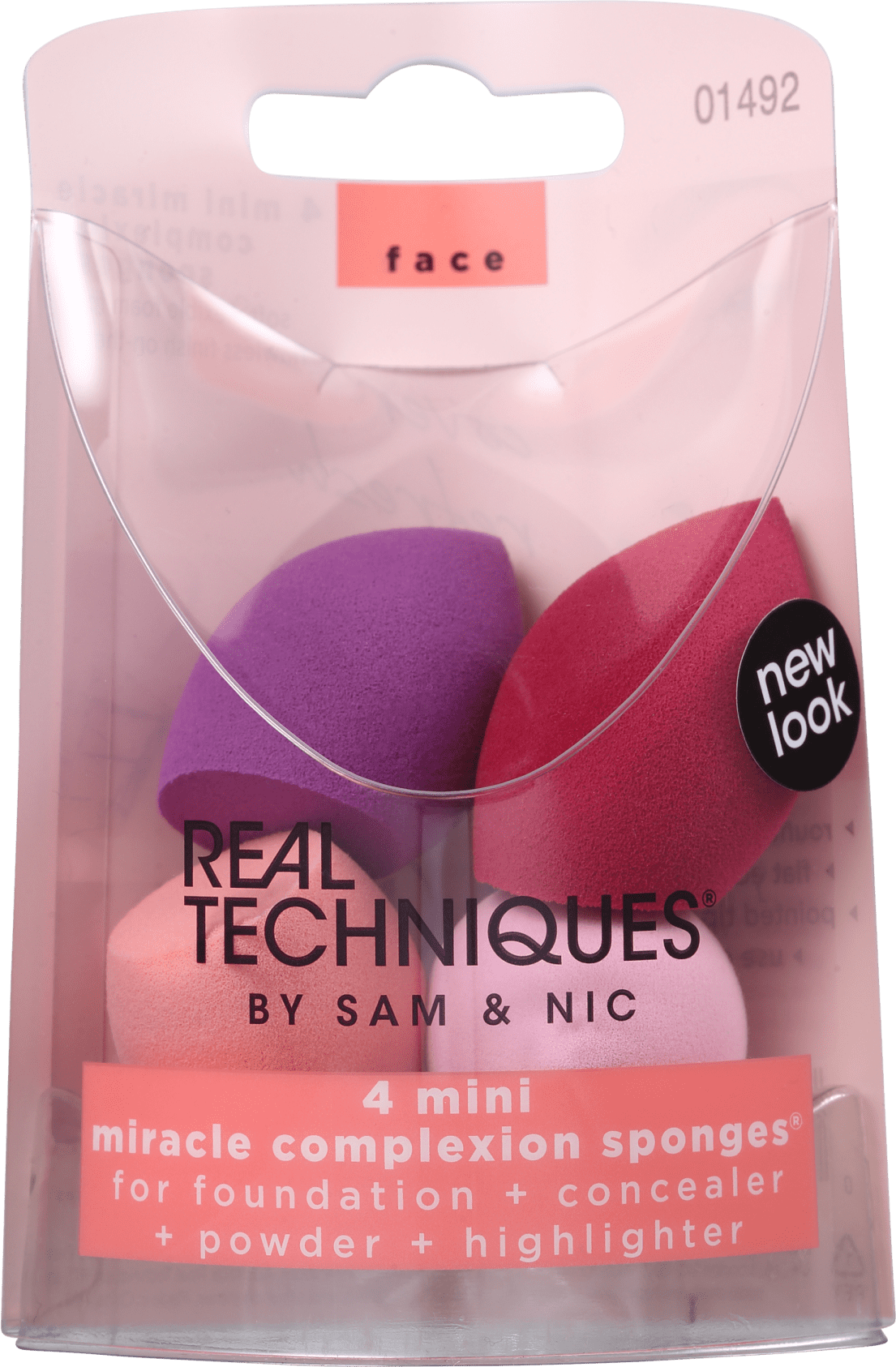 Kit Real Techniques 4 Mini Miracle Complexion Sponges (4 Unidades)