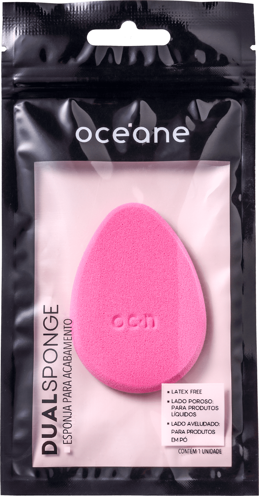Océane Dual Pink - Esponja para Maquiagem