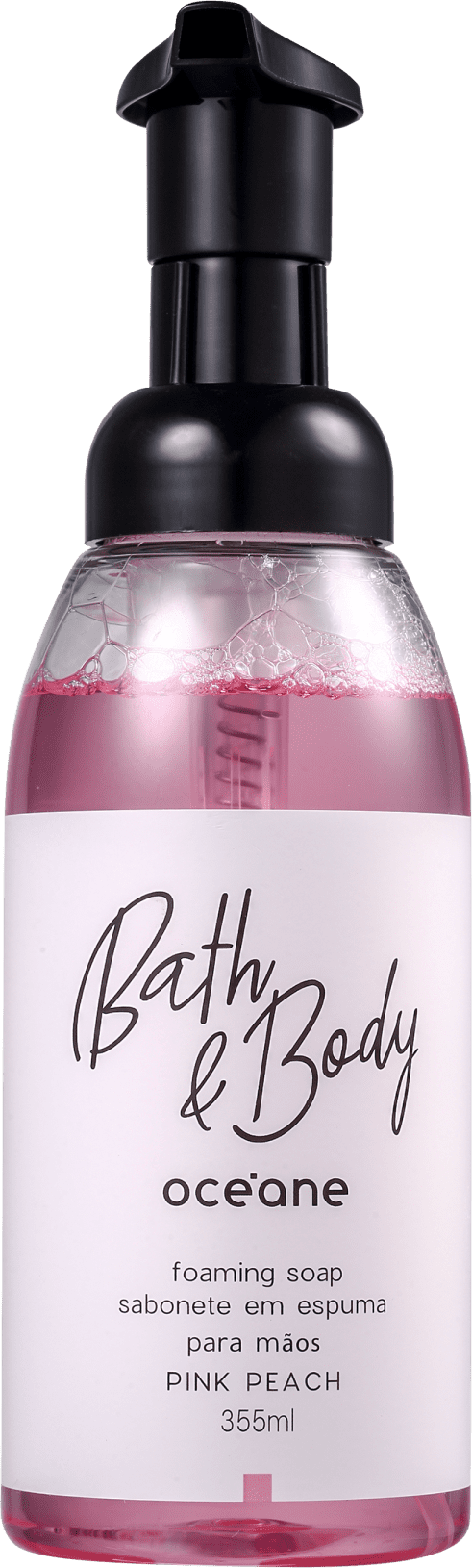 Océane Bath & Body Pink Peach - Sabonete Líquido 355ml