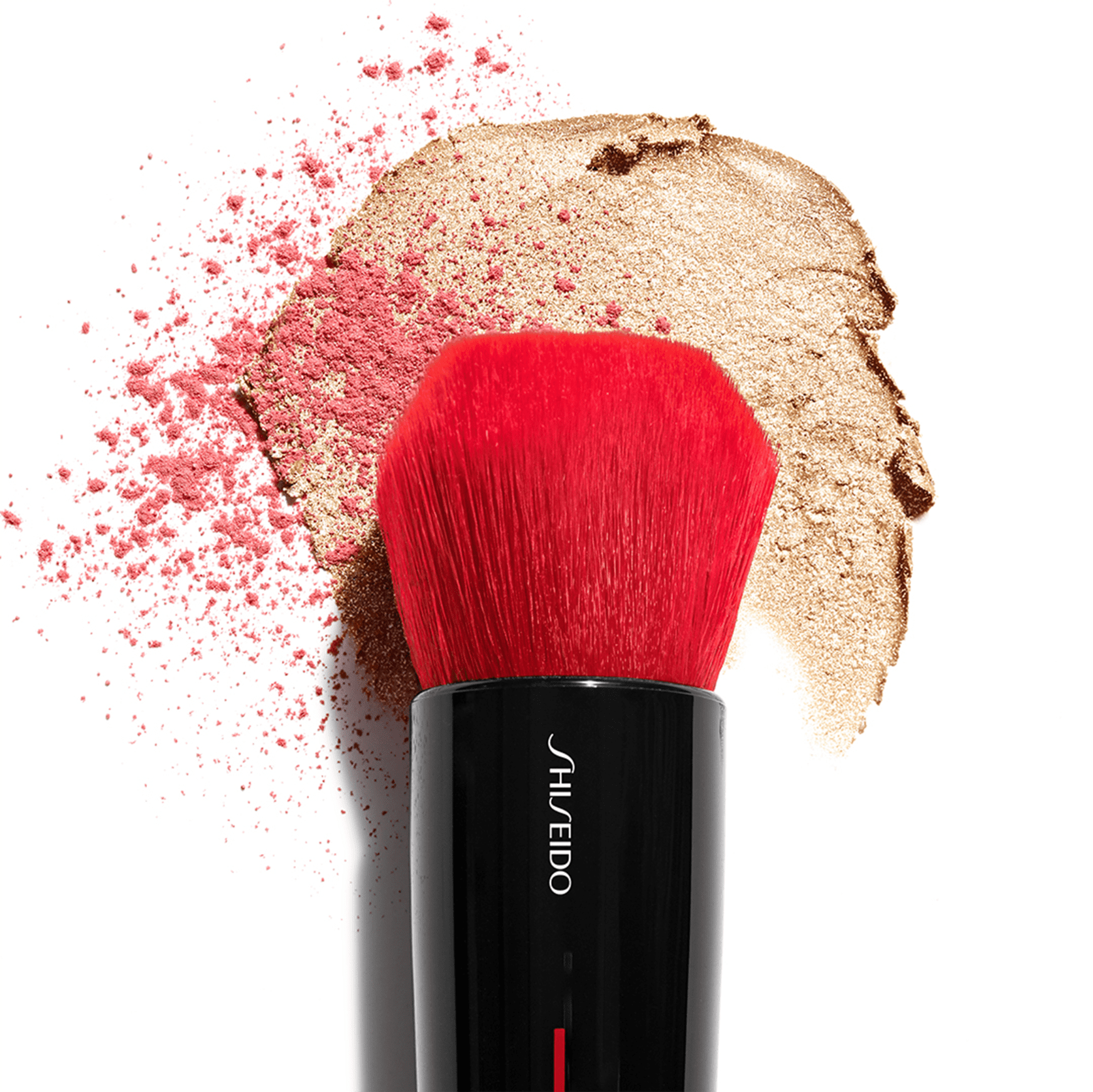 Shiseido Daiya Face Duo - Pincel para Maquiagem