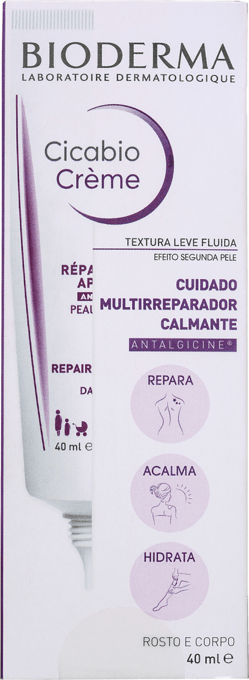 Bioderma Cicabio Crème - Fluido Hidratante 40ml